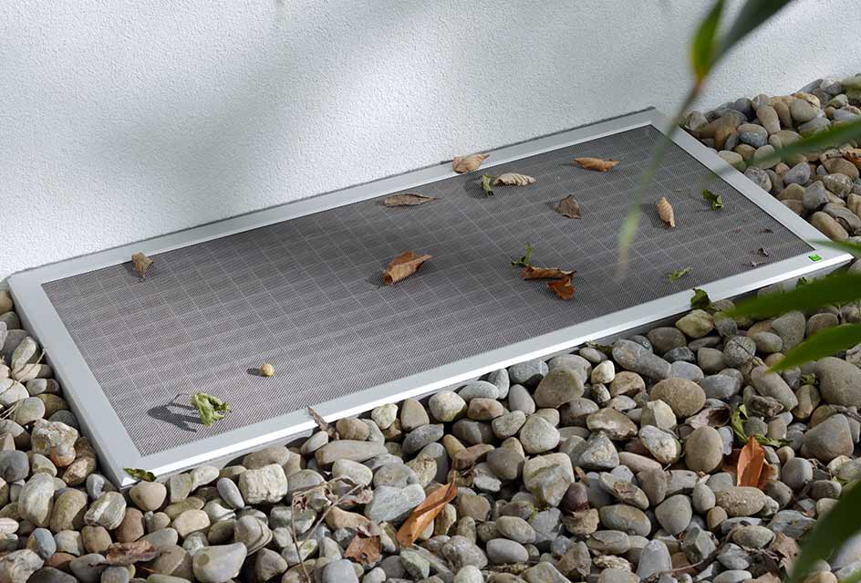 Bild einer Lichtschachtabdeckung